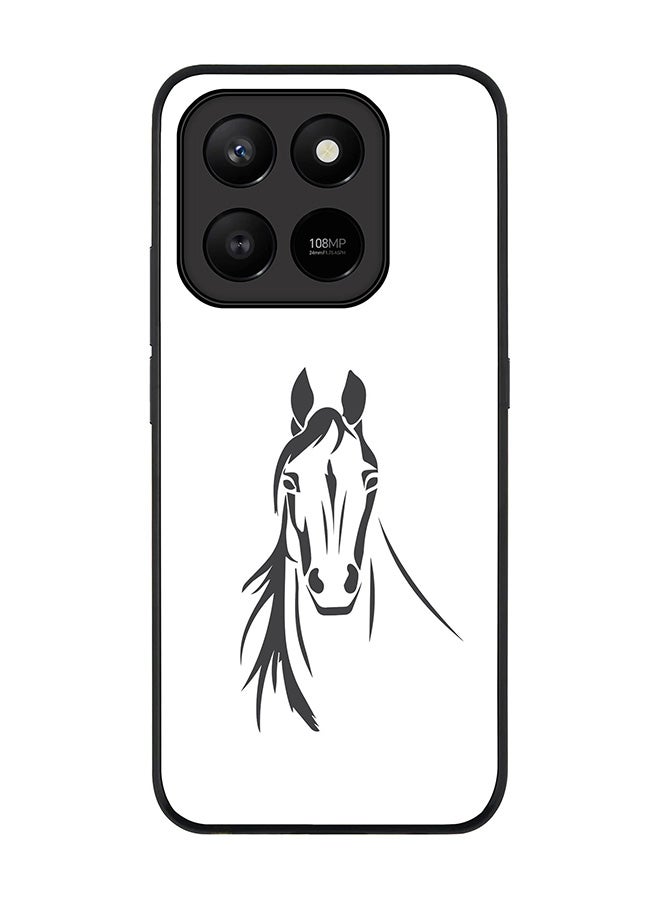 For Honor X7d 4G / X7d 5G / 400 Smart Case,Slim fit Camera Protection, Shockproof Thin Phone cover  - Arabian Stallion